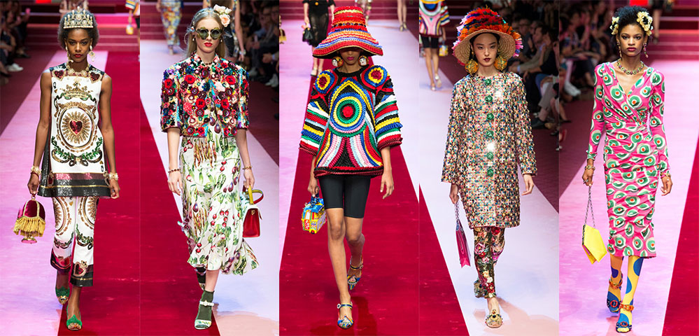 Коллекция Dolce Gabbana весна-лето 2018
