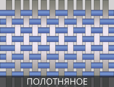 polotnianoe.png Полотняное переплетение