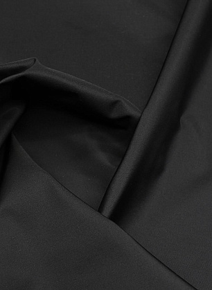 Тафта продублированная (о) черная - в интернет-магазине тканей Тессутидея арт. 10-3944