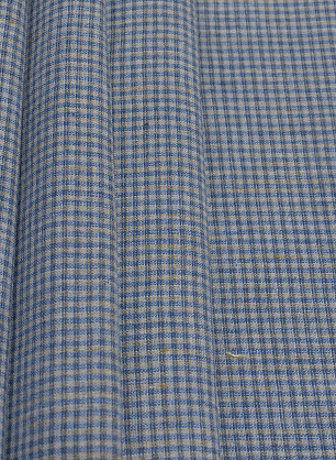 Костюмная (н) желто-голубая клетка Kiton - в интернет-магазине тканей Тессутидея арт. 05-4089