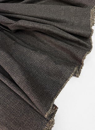 Костюмная шелк 250 г/м (н) бежево-коричневая меланж - в интернет-магазине тканей Тессутидея арт. 05-5132